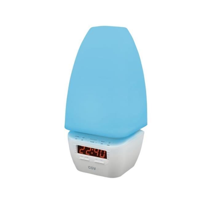 CGV CR GOODDAY Radio réveil - Simulateur d'aube