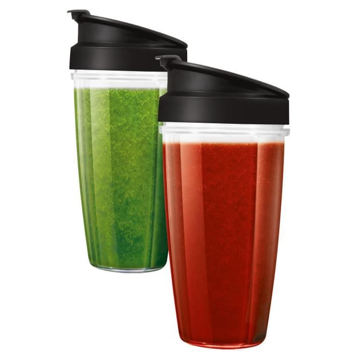 SENCOR Accessoires SBB002BK Lot de 2 gourdes