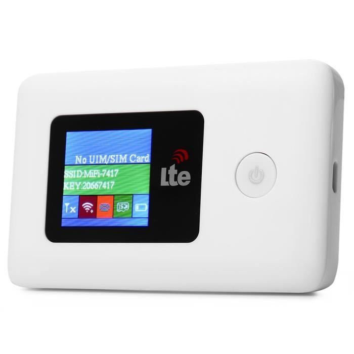 Routeur 4G LTE Mini WiFi mondial débloqué Mobile avec fente pour carte ...