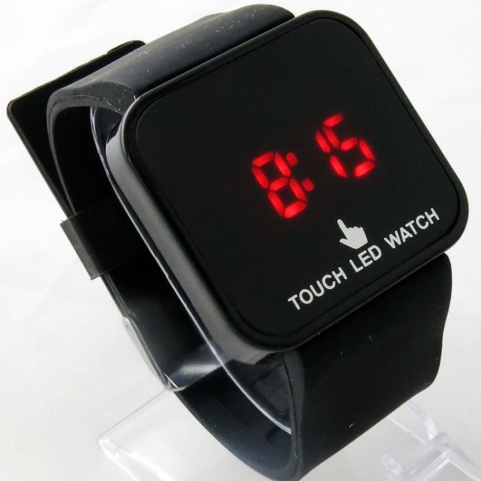 montre led watch tactile