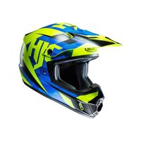 CASQUE MOTO SCOOTER Casque Motocross HJC CS-MX II Dakota Bleu-Fluoresc CASQUE MOTO SCOOTER Casque Motocross HJC CS-MX II Dakota Bleu-Fluoresc