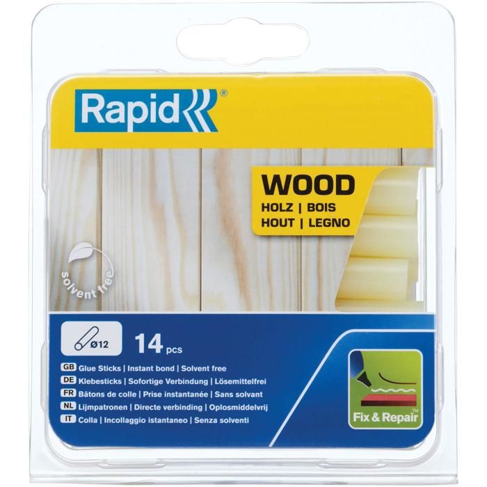 Colle spécifique Ø12mm Rapid Agraf Pour bois et dé