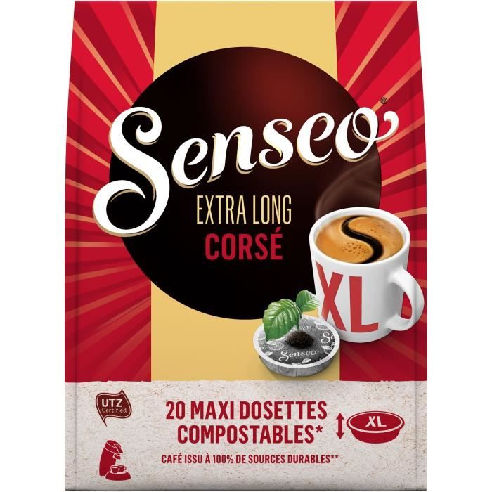SENSEO Café corsé XL - 20 dosettes