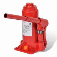 CRIC Magnifique Cric bouteille hydraulique 5 tonnes Rou CRIC Magnifique Cric bouteille hydraulique 5 tonnes Rou
