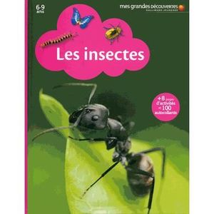Livres enfants sur les insectes - Achat / Vente pas cher Livre 6-9 ANS Les insectes