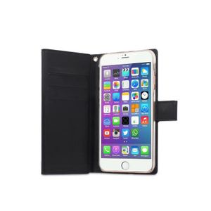 Muvit Etui Magnet Wallet Noir pour Apple iPhone 7 Plus