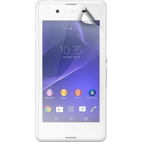 BLUEWAY Lot de 2 protège-écrans One Touch pour Sony Xperia E3 - Transparent