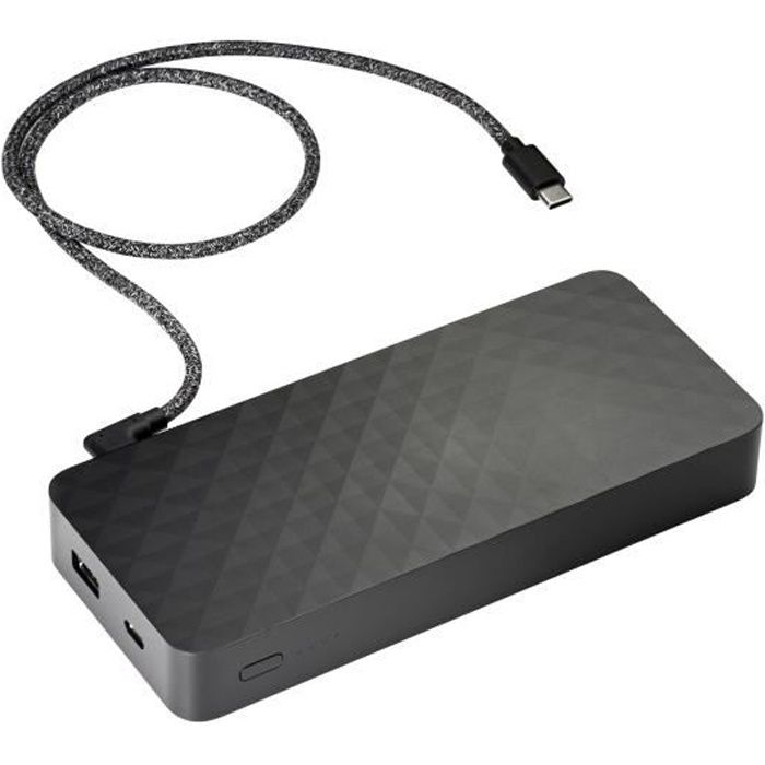 HP Powerbank - Pour Notebook, Périphérique USB - 20100 mAh - 5 V DC Sortie - 2