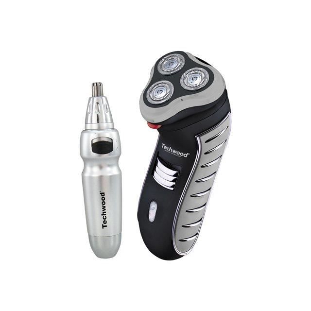 TECHWOOD TRZ-984 Rasoir + épilateur nasal