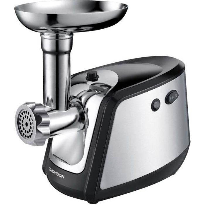 THOMSON THMG48609 Hachoir à viande - Noir/Inox