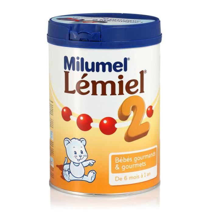 MILUMEL   Lemiel 2ème âge900Alimentation bébé. Lait 2éme âge