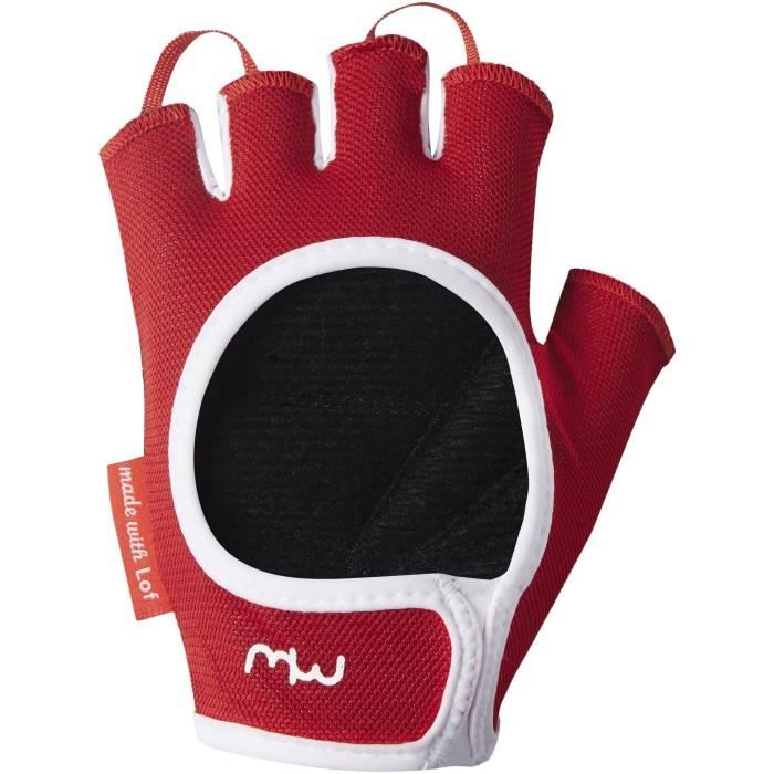 Gants de musculation Positive - Rouge