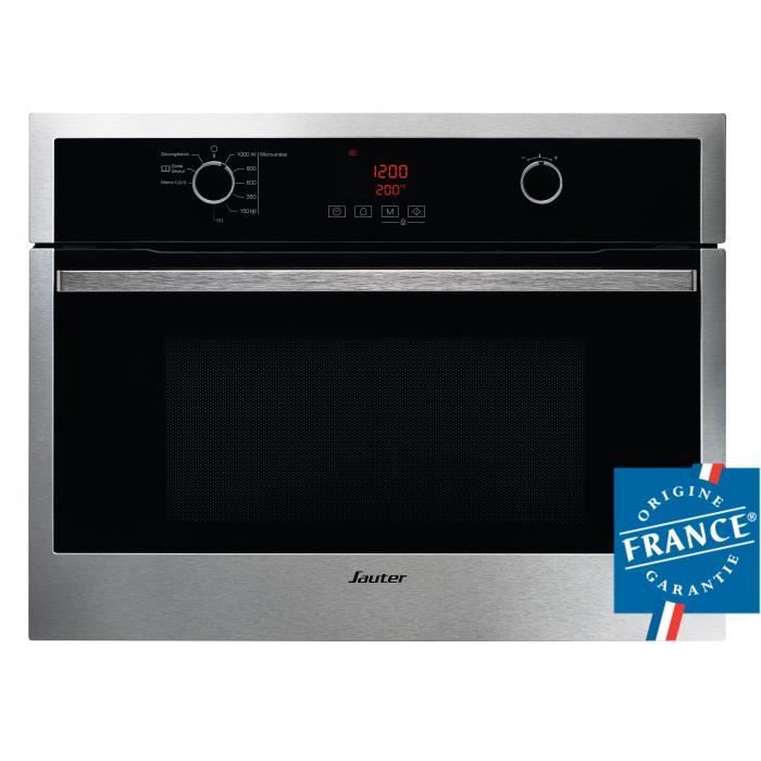 SAUTER SMS4460X - Micro-ondes monofonction - Encastrable - 1000W - 40L - Inox