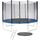 Trampoline MAXI ECO Ø 360 cm Bleu - Filet, Echelle