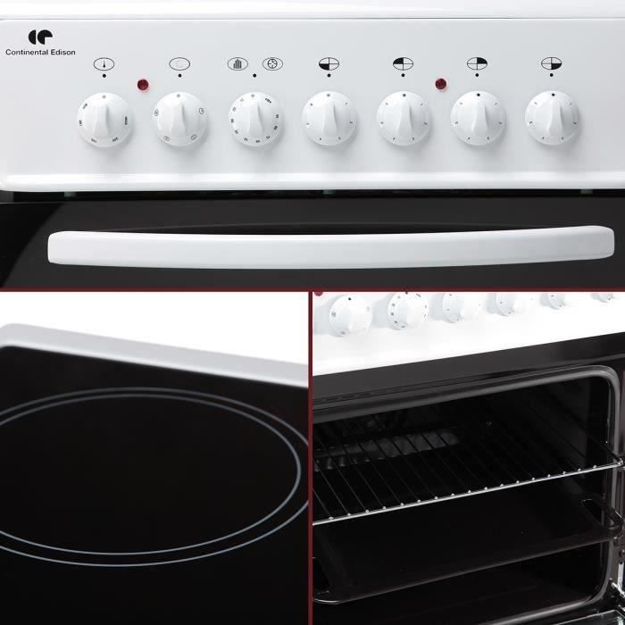  CVMC6060W - Cuisinière table vitrocéramique-42