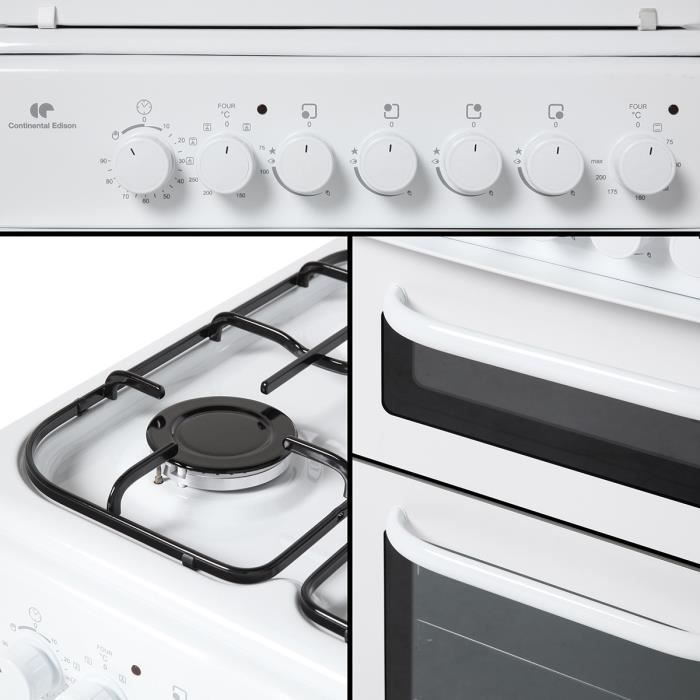  CECGDF5060W Cuisinière table gaz-4 foyers-4600W-23