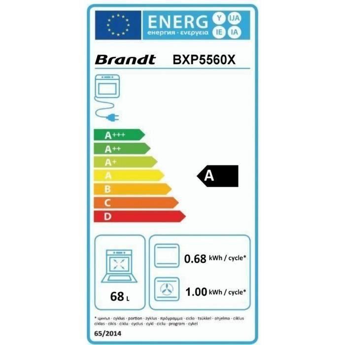 PACK CUISSON  - BXP5560X Four chaleur tournante3