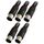 Aerzetix: C17780 5x Fiche connecteur antenne TV té