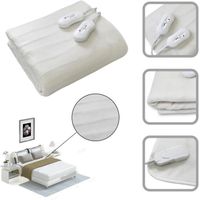 COUVERTURE CHAUFFANTE Surmatelas Chauffant, Chauffe Lit, Double, 160x140 COUVERTURE CHAUFFANTE Surmatelas Chauffant, Chauffe Lit, Double, 160x140