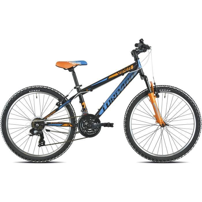 TORPADO VTT semi-rigide Viper 24'' - cadre acier - 21 vitesses - SHIMANO