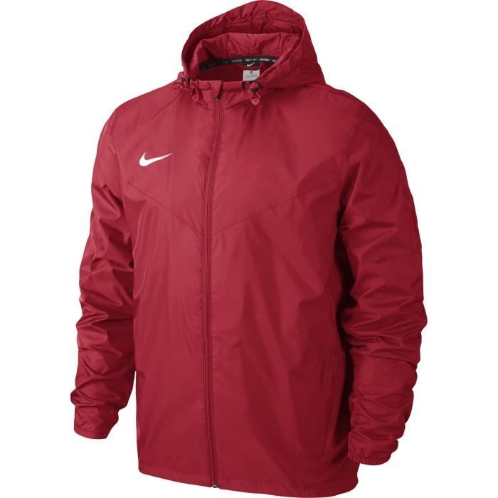 NIKE Manteau de pluie Team Sideline - Rouge