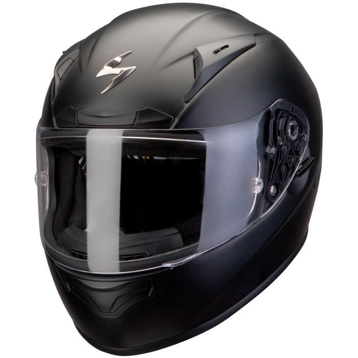 SCORPION Casque Integral Exo 2000 Solid Noir Mat