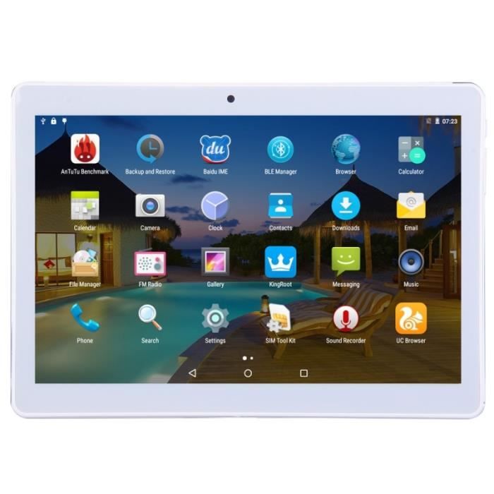 Tablette Tactile 3G Appel 10 pouces 2 Go + 321