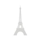 Stickers Tour Eiffel Ref Odz2058 Gris Clair 57x125 Cm