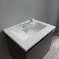 LAVABO - VASQUE Plan simple vasque prof 46 RÉSILOGE - 60 cm LAVABO - VASQUE Plan simple vasque prof 46 RÉSILOGE - 60 cm