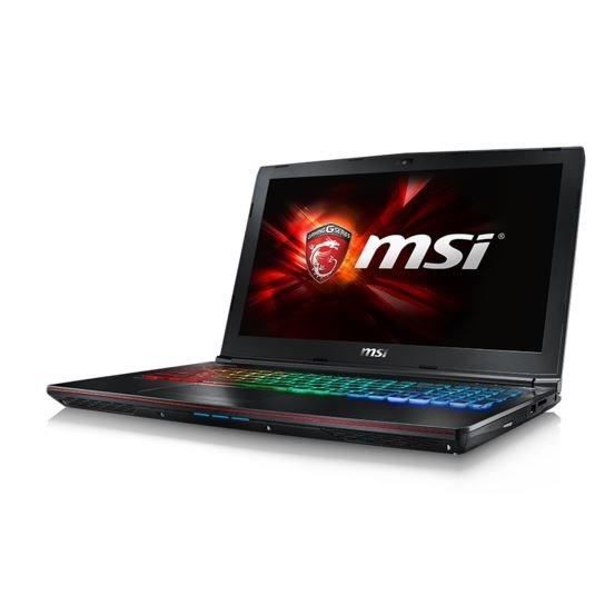 MSI PC Portable GE62 6QD-1613XFR 15,6\