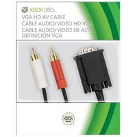CÂBLE JEUX VIDEO Câble VGA noir / Accessoire console XBox360 CÂBLE JEUX VIDEO Câble VGA noir / Accessoire console XBox360