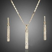 PARURE Parure Pendante Plaqué or 18K PARURE Parure Pendante Plaqué or 18K