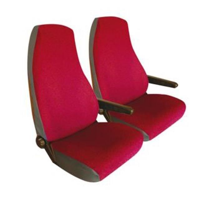 BANCAREL Housses jersey sièges avant rouges