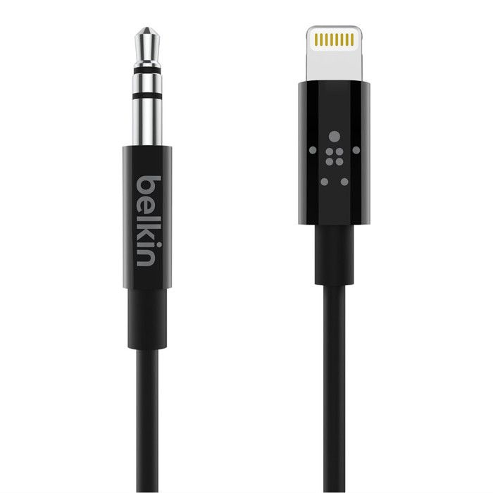 BELKIN Câble audio 3,5 mm avec connecteur Lightning