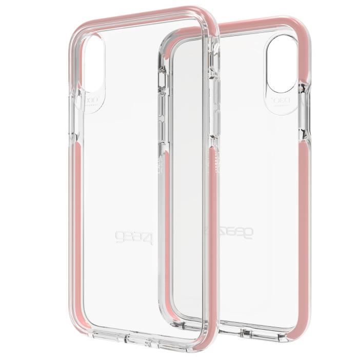 Coque Piccadilly Rose gold pour iPhone X
