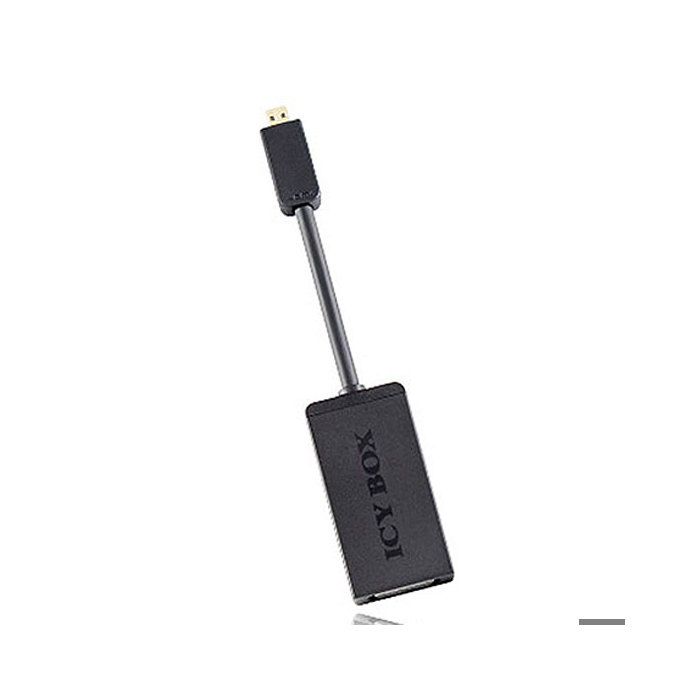 ICY BOX Adaptateur micro-HDMI vers VGA HDMI Micro type D - VGA m - f
