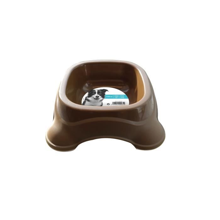 MPETS Gamelle en plastique simple PLASTIC BOWL - Pour chien - 1150ml - Coloris divers