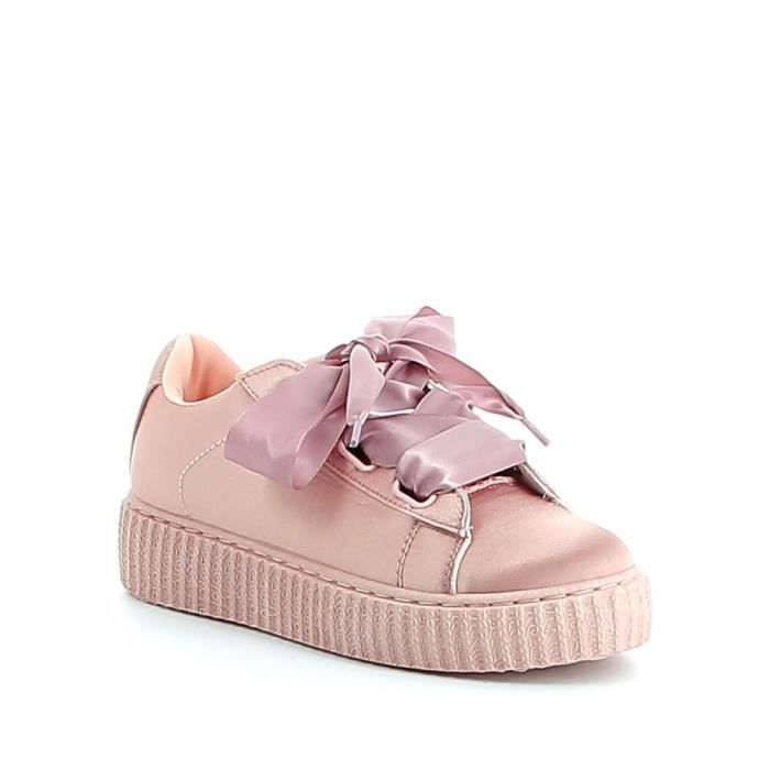 basket rose brillante