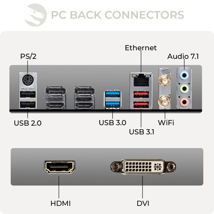 PC Gamer, Intel i5, GT 730, 480 Go SSD, 2 To HDD,3