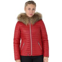 DOUDOUNE Doudoune Oakwood Happy en cuir ref_cco37527 Rouge DOUDOUNE Doudoune Oakwood Happy en cuir ref_cco37527 Rouge