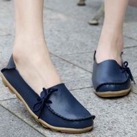 MOCASSIN De nouvelles femmes Chaussures en cuir souple Moca MOCASSIN De nouvelles femmes Chaussures en cuir souple Moca