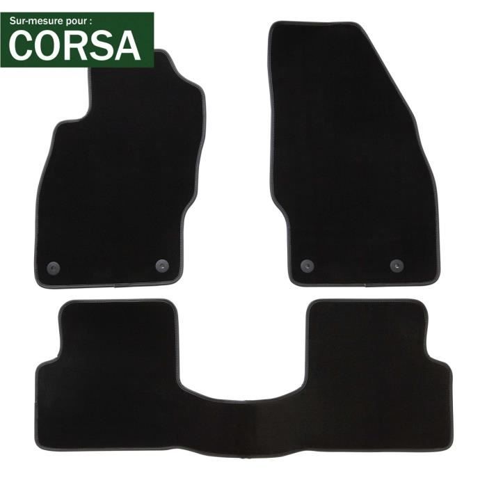 Tapis sur Mesure Luxe pour Opel Corsa dès 09/2014