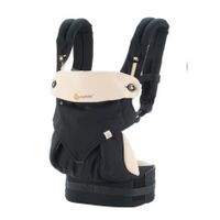 PORTE BÉBÉ Porte-bébé Ergobaby 360 Noir Beige 4 positions PORTE BÉBÉ Porte-bébé Ergobaby 360 Noir Beige 4 positions