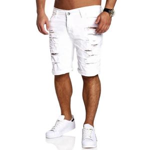 Avec Sport Toile Hommes SHORT De Jean Trous Short y08wOvmNn