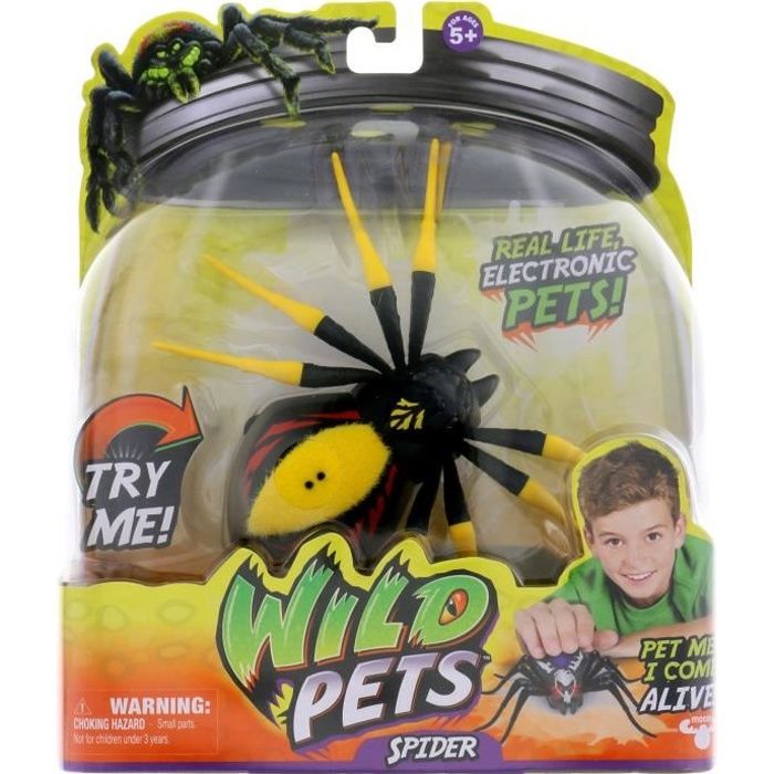OXYBUL Araignée interactive Wild pets