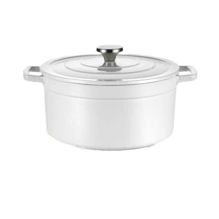 Supérieur Cocotte En Fonte Lagostina #1: LAGOSTINA Cocotte En Fonte Ronde 6 L + Couvercle Condensateur E6324614 Tous Feux Dont Induction - Achat / Vente Cocotte Cocotte En Fonte 6 L Blanche - ... Supérieur Cocotte En Fonte Lagostina #1: LAGOSTINA Cocotte En Fonte Ronde 6 L + Couvercle Condensateur E6324614 Tous Feux Dont Induction - Achat / Vente Cocotte Cocotte En Fonte 6 L Blanche - ...