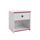 SWITCH Chevet enfant décor pin réversible bleu et