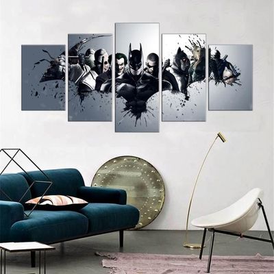 Non Encadré 5 Pièces Peintures Murales Peintures Imprimées Dessin