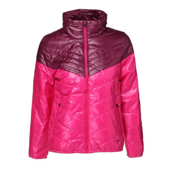 NIKE Veste Matelassée AD Formation - Femme - Rose et violet