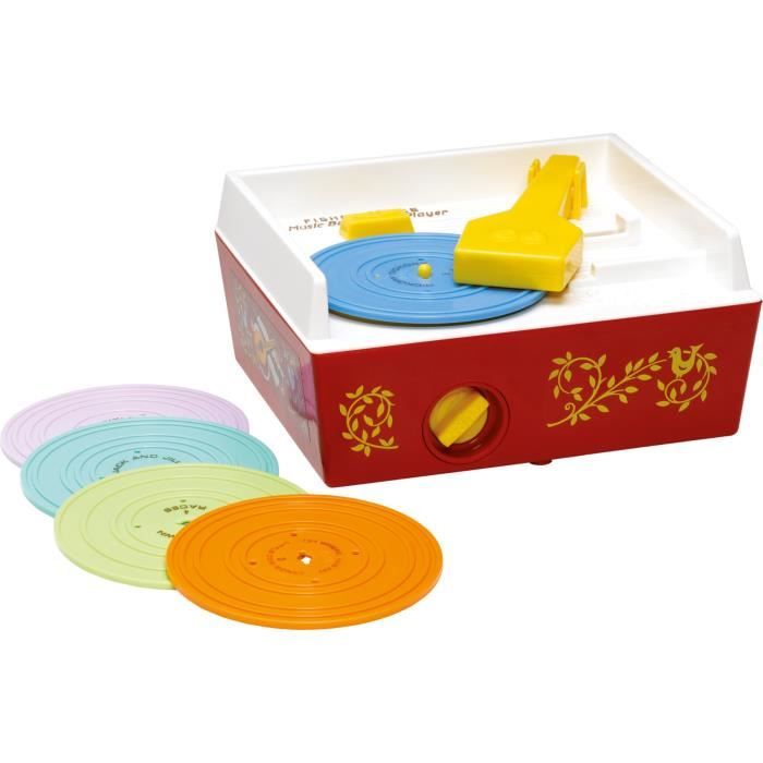 ASMOKIDS- FISHER PRICE- TOURNE-DISQUE